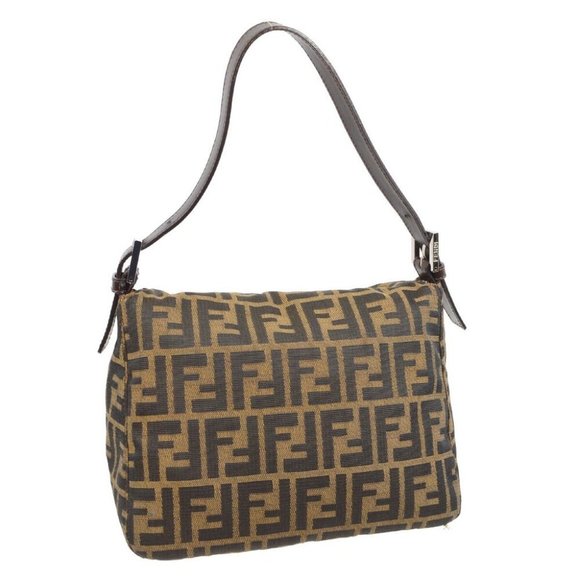 Fendi Brown Zucca Handbag - Picture 2 of 10